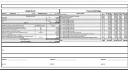 costing sheet